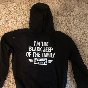 Jeep hoodie. Mens/Med.